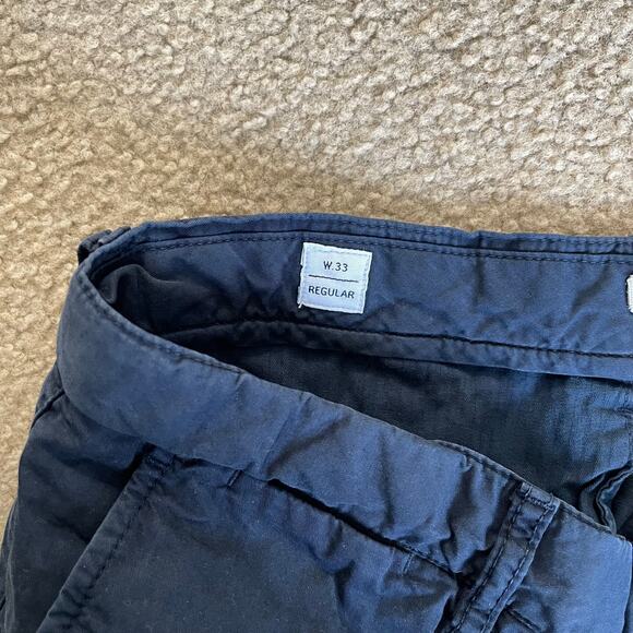 Norse Projects Aros Light Twill Shorts Blue (33) - Picture 4 of 7